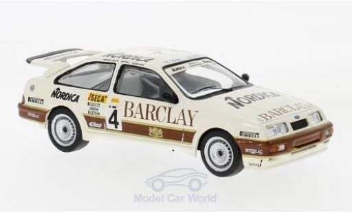Coche miniatura Ford Sierra Cosworth 1/43 IXO RS Cosworth No.4 Wolf Racing Barclay WTCC 24h Spa 1987 J.Winkelhock/D.Artzet/M.Burkhard Ford Sierra Cosworth 1/43 IXO RS Cosworth No.4 Wolf Racing Barclay WTCC 24h Spa 1987 J.Winkelhock/D.Artzet/M.Burkhard coche miniatura