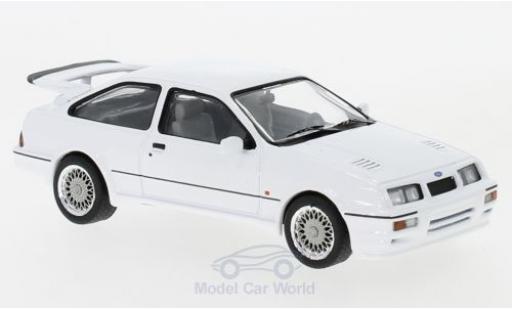 Coche miniatura Ford Sierra 1/43 IXO RS Cosworth blanco 1987 Ford Sierra 1/43 IXO RS Cosworth blanco 1987 coche miniatura