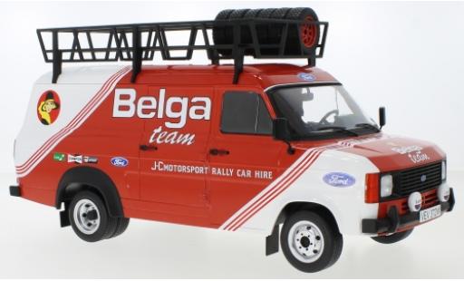 Coche miniatura Ford Transit 1/18 IXO MK II Belga with roof accessories Ford Transit 1/18 IXO MK II Belga with roof accessories coche miniatura