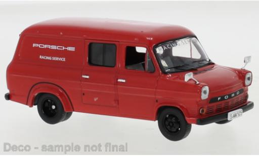 Coche miniatura Ford Transit 1/43 IXO MkI Van Porsche Racing Service 1966 Assistance Van Ford Transit 1/43 IXO MkI Van Porsche Racing Service 1966 Assistance Van coche miniatura