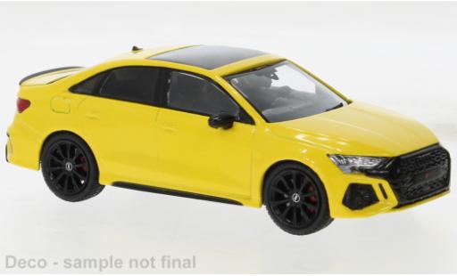 Audi RS3 1/43 IXO amarillo 2022 coche miniatura
