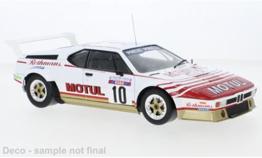 Coche miniatura Bmw M1 1/18 IXO No.10 Rally WM Tour de Corse 1982 Bmw M1 1/18 IXO No.10 Rally WM Tour de Corse 1982 coche miniatura