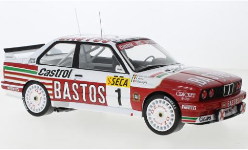 Bmw M3 1/18 IXO (E30) No.1 24h Spa 1991 coche miniatura