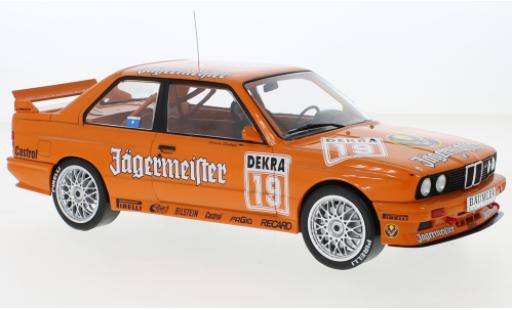 Coche miniatura Bmw M3 1/18 IXO (E30) No.19 Jägermeister DTM Nuerburgring 1992 Bmw M3 1/18 IXO (E30) No.19 Jägermeister DTM Nuerburgring 1992 coche miniatura