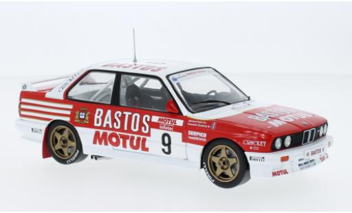 Coche miniatura Bmw M3 1/24 IXO (E30) No.9 Bastos Rallye WM Rallye Tour de Corse 1988 Bmw M3 1/24 IXO (E30) No.9 Bastos Rallye WM Rallye Tour de Corse 1988 coche miniatura
