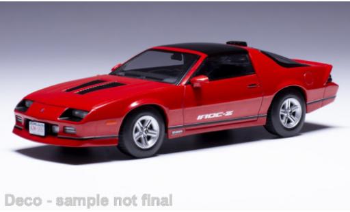 Coche miniatura Chevrolet Camaro 1/43 IXO IROC-Z rouge 1986 Chevrolet Camaro 1/43 IXO IROC-Z rouge 1986 coche miniatura