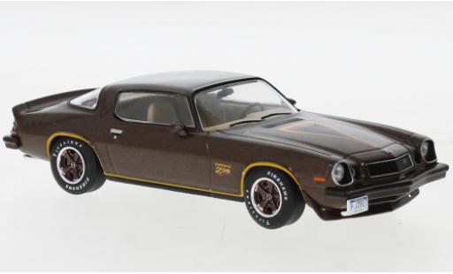 Coche miniatura Chevrolet Camaro 1/43 IXO Z28 metallise brun/Décorer 1977 Chevrolet Camaro 1/43 IXO Z28 metallise brun/Décorer 1977 coche miniatura