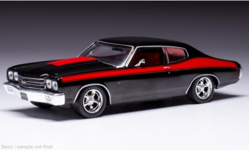 Coche miniatura Chevrolet Chevelle 1/43 IXO SS negro 1970 Chevrolet Chevelle 1/43 IXO SS negro 1970 coche miniatura