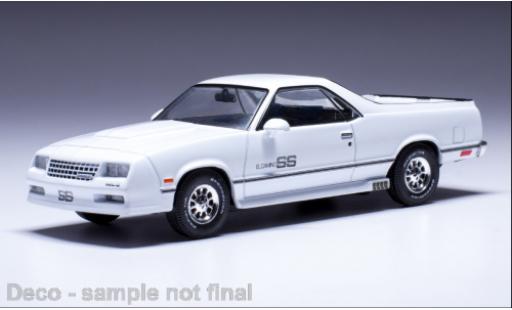Chevrolet El Camino 1/43 IXO SS blanche 1987 coche miniatura