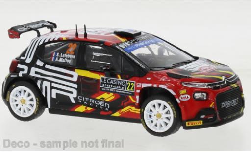 Citroen C3 1/43 IXO No.24 WRC2 Rally Monte Carlo 2023 coche miniatura