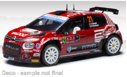 Citroen C3 1/43 IXO Rally 2 No.21 WRC2 Rally Ypern 2022 coche miniatura