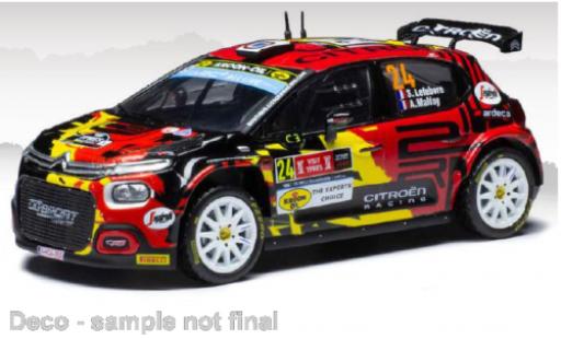 Citroen C3 1/43 IXO Rally 2 No.24 WRC2 Rally Ypern 2022 coche miniatura