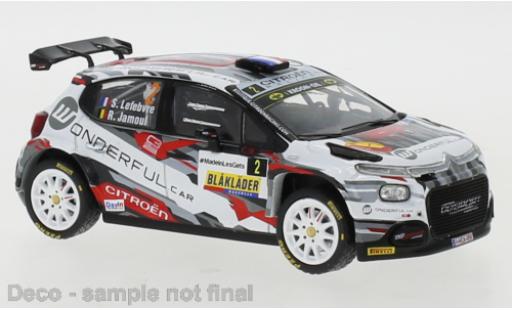 Coche miniatura Citroen C3 1/43 IXO Rally2 No.2 Rallye du Condroz - Huy 2021 Citroen C3 1/43 IXO Rally2 No.2 Rallye du Condroz - Huy 2021 coche miniatura