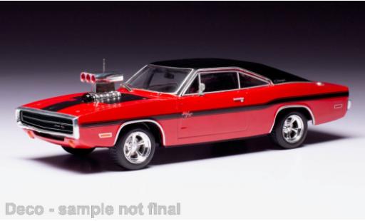 Dodge Charger 1/43 IXO R/T rojo 1970 coche miniatura
