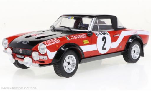 Coche miniatura Fiat 124 1/24 IXO Abarth No.2 Rally Monte Carlo 1973 Fiat 124 1/24 IXO Abarth No.2 Rally Monte Carlo 1973 coche miniatura