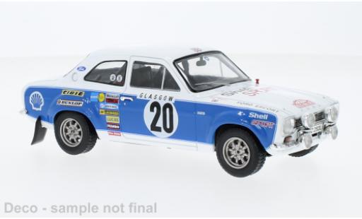 Coche miniatura Ford Escort 1/24 IXO MK I RS 1600 No.20 Rallye WM Rally Monte Carlo 1973 Ford Escort 1/24 IXO MK I RS 1600 No.20 Rallye WM Rally Monte Carlo 1973 coche miniatura