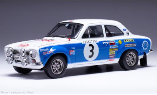 Coche miniatura Ford Escort 1/24 IXO MK I RS 1600 No.3 Rally Monte Carlo 1973 Ford Escort 1/24 IXO MK I RS 1600 No.3 Rally Monte Carlo 1973 coche miniatura