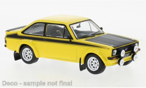 Coche miniatura Ford Escort 1/43 IXO MK II RS 1800 amarillo/negro 1976 Ford Escort 1/43 IXO MK II RS 1800 amarillo/negro 1976 coche miniatura