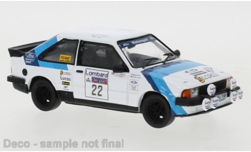 Coche miniatura Ford Escort 1/43 IXO MKIII RS 1600i No.22 RAC Rally 1983 Ford Escort 1/43 IXO MKIII RS 1600i No.22 RAC Rally 1983 coche miniatura