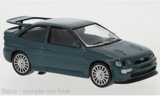 Coche miniatura Ford Escort 1/43 IXO RS Cosworth metallise verde 1994 Ford Escort 1/43 IXO RS Cosworth metallise verde 1994 coche miniatura