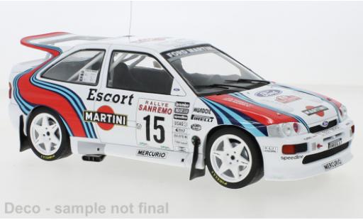 Coche miniatura Ford Escort 1/18 IXO RS Cosworth No.15 Rally San Remo 1994 Ford Escort 1/18 IXO RS Cosworth No.15 Rally San Remo 1994 coche miniatura