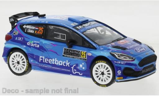 Coche miniatura Ford Fiesta 1/43 IXO MK II No.25 WRC2 Rally Monte Carlo 2023 Ford Fiesta 1/43 IXO MK II No.25 WRC2 Rally Monte Carlo 2023 coche miniatura