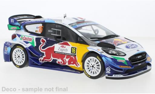 Coche miniatura Ford Fiesta 1/18 IXO WRC No.16 Rally WM Rally Croatia 2021 Ford Fiesta 1/18 IXO WRC No.16 Rally WM Rally Croatia 2021 coche miniatura