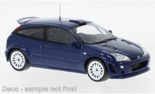 Ford Focus 1/43 IXO RS metallise azul 1999 coche miniatura