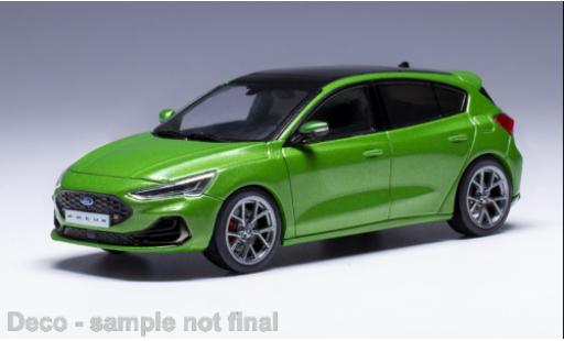Ford Focus 1/43 IXO ST metallise verde 2022 coche miniatura