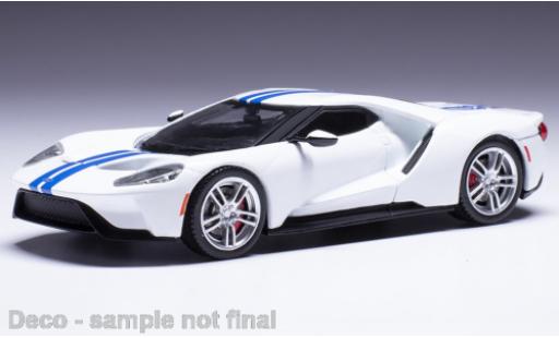 Ford GT 1/43 IXO gris 2017 coche miniatura