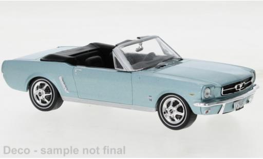 Ford Mustang 1/43 IXO azul clair 1965 coche miniatura
