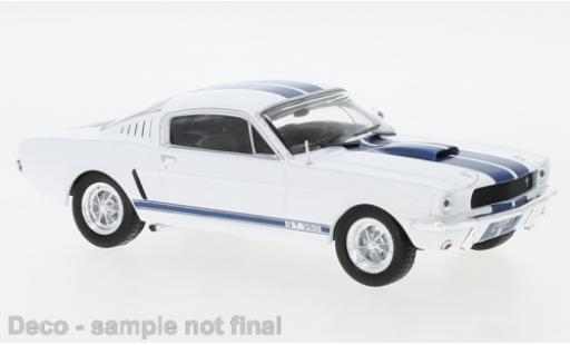 Coche miniatura Shelby GT 350 1/43 IXO Ford Mustang blanco/Dekor 1965 Shelby GT 350 1/43 IXO Ford Mustang blanco/Dekor 1965 coche miniatura