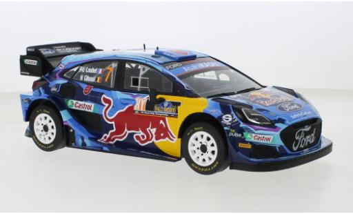 Coche miniatura Ford Puma 1/18 IXO No.7 WRC1 Rallye Schweden 2023 Ford Puma 1/18 IXO No.7 WRC1 Rallye Schweden 2023 coche miniatura