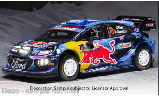 Coche miniatura Ford Puma 1/43 IXO No.8 WRC1 Rally Suède 2023 Ford Puma 1/43 IXO No.8 WRC1 Rally Suède 2023 coche miniatura