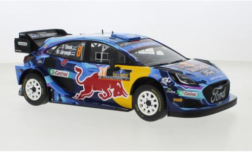 Coche miniatura Ford Puma 1/18 IXO No.8 WRC1 Rallye Schweden 2023 Ford Puma 1/18 IXO No.8 WRC1 Rallye Schweden 2023 coche miniatura