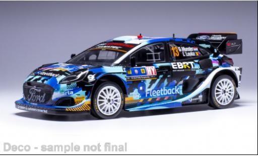 Coche miniatura Ford Puma 1/18 IXO Rally 1 No.13 WRC Central Europein Rally 2023 Ford Puma 1/18 IXO Rally 1 No.13 WRC Central Europein Rally 2023 coche miniatura