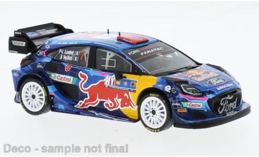 Coche miniatura Ford Puma 1/43 IXO Rally 1 No.7 WRC Central Europein Rally 2023 Ford Puma 1/43 IXO Rally 1 No.7 WRC Central Europein Rally 2023 coche miniatura
