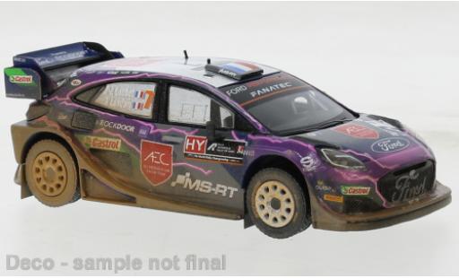 Coche miniatura Ford Puma 1/18 IXO Rally 1 No.7 WRC Rally Acropolis 2022 Ford Puma 1/18 IXO Rally 1 No.7 WRC Rally Acropolis 2022 coche miniatura