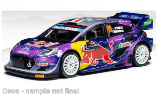 Coche miniatura Ford Puma 1/43 IXO Rally1 No.19 WRC Rally Monte Carlo 2022 Ford Puma 1/43 IXO Rally1 No.19 WRC Rally Monte Carlo 2022 coche miniatura