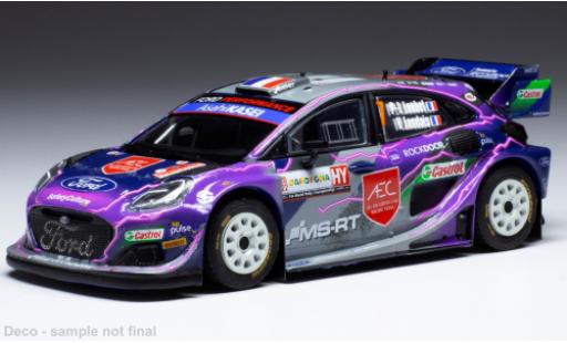 Coche miniatura Ford Puma 1/43 IXO Rally1 No.7 WRC Rallye Sardinien 2022 Ford Puma 1/43 IXO Rally1 No.7 WRC Rallye Sardinien 2022 coche miniatura