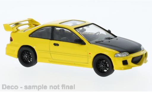 Honda Civic 1/43 IXO EJ1 amarillo 1995 coche miniatura