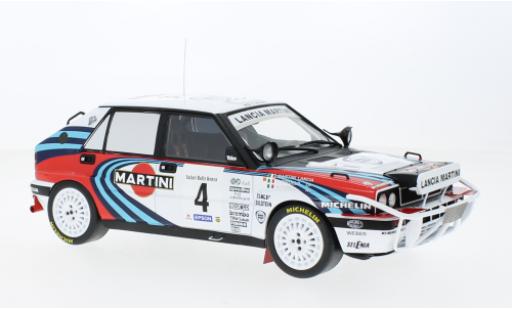 Coche miniatura Lancia Delta 1/18 IXO Integrale 16V No.4 Martini Rallye WM Safari Rally 1990 Lancia Delta 1/18 IXO Integrale 16V No.4 Martini Rallye WM Safari Rally 1990 coche miniatura