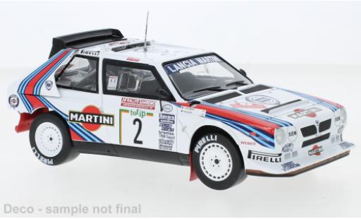 Coche miniatura Lancia Delta 1/24 IXO S4 No.2 Rallye WM Rally San Remo 1986 Lancia Delta 1/24 IXO S4 No.2 Rallye WM Rally San Remo 1986 coche miniatura