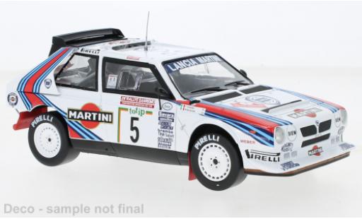 Coche miniatura Lancia Delta 1/24 IXO S4 No.5 Rallye WM Rally San Remo 1986 Lancia Delta 1/24 IXO S4 No.5 Rallye WM Rally San Remo 1986 coche miniatura