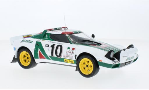 Coche miniatura Lancia Stratos 1/43 IXO HF No.10 Alitalia Rallye WM Rallye Monte Carlo 1976 Lancia Stratos 1/43 IXO HF No.10 Alitalia Rallye WM Rallye Monte Carlo 1976 coche miniatura