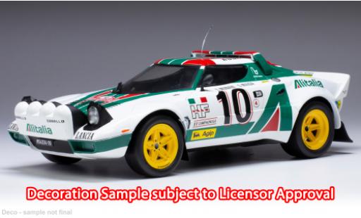 Coche miniatura Lancia Stratos 1/18 IXO HF No.10 Rally Monte Carlo 1985 Lancia Stratos 1/18 IXO HF No.10 Rally Monte Carlo 1985 coche miniatura