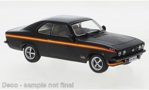 Opel Manta 1/43 IXO A GT/E negro 1974 coche miniatura