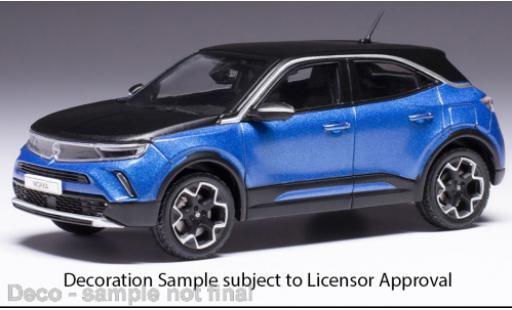 Opel Mokka 1/43 IXO -e metallise azul 2020 coche miniatura