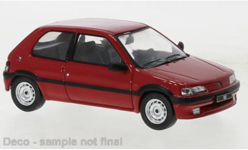 Peugeot 106 1/43 IXO XSI metallise rouge 1993 coche miniatura