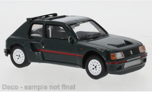 Coche miniatura Peugeot 205 1/43 IXO T16 Douane metallise gris 1987 Peugeot 205 1/43 IXO T16 Douane metallise gris 1987 coche miniatura